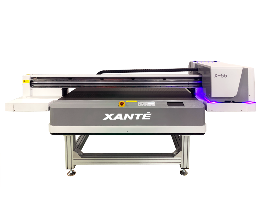 Xante X55 UV Flatbed Printer with 2 Printheads w/Stand