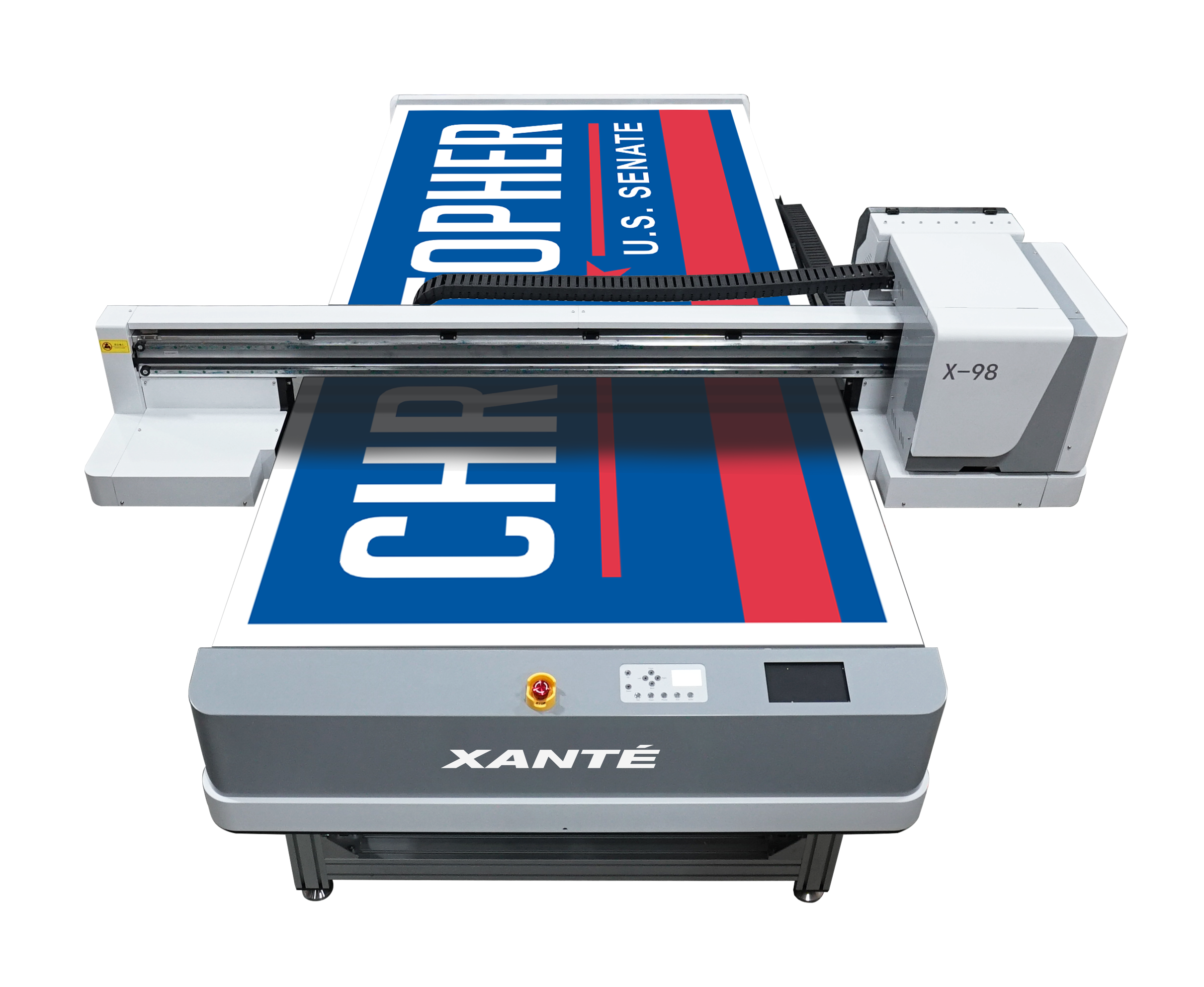 Xante X98 UV Flatbed Printer with 2 Printheads w/Stand