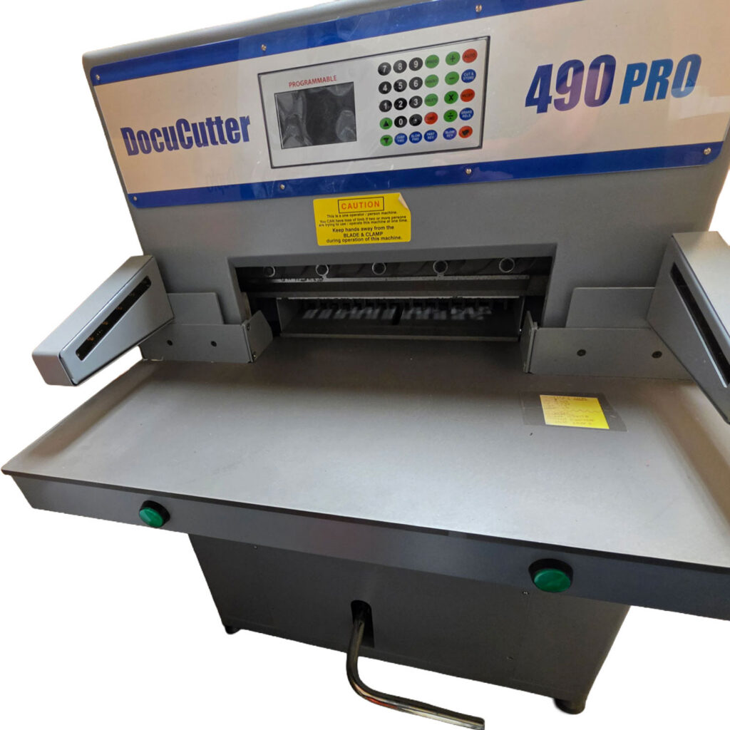 Refurbished Duplo 490 Pro DocuCutter Hydraulic Cutter