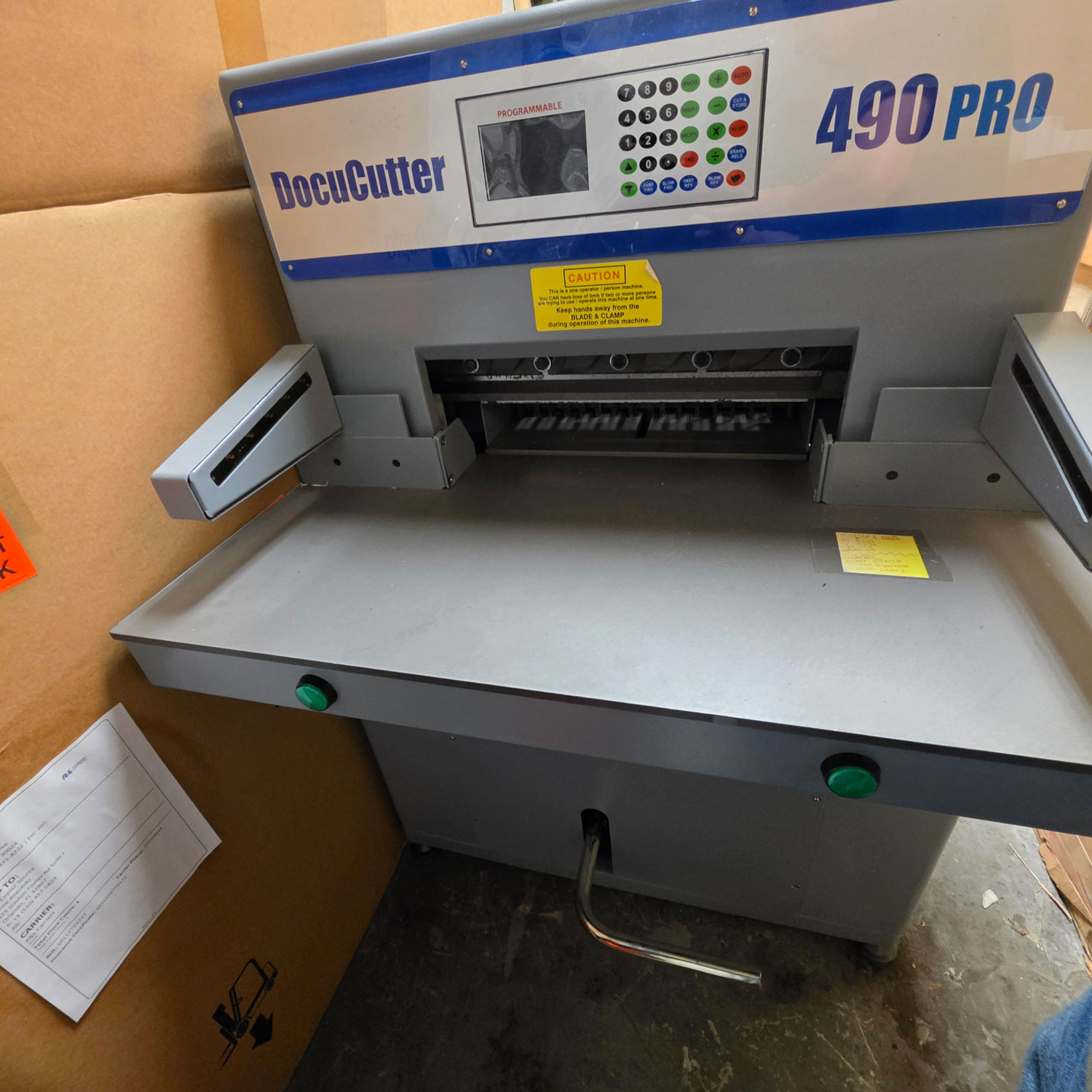 Refurbished Duplo 490 Pro Cutter - Image 1