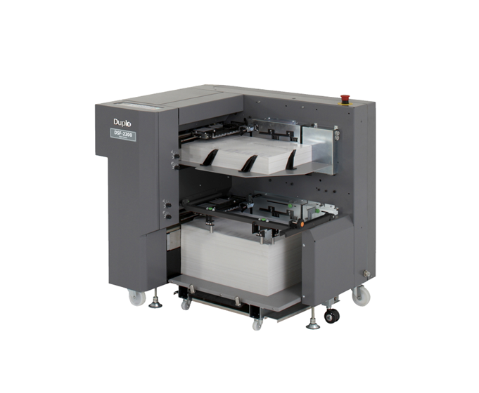Duplo DSF-2200 Sheet Feeder with standard anti-static and ultrasonic sensors. - Image 1