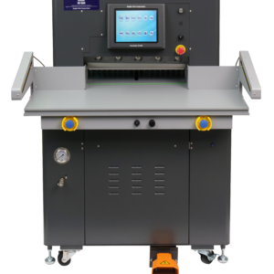 Duplo DocuCutter HC-550i - 21.6" Hydraulic Programmable Paper Cutter. Includes I blade and I cutting stick.