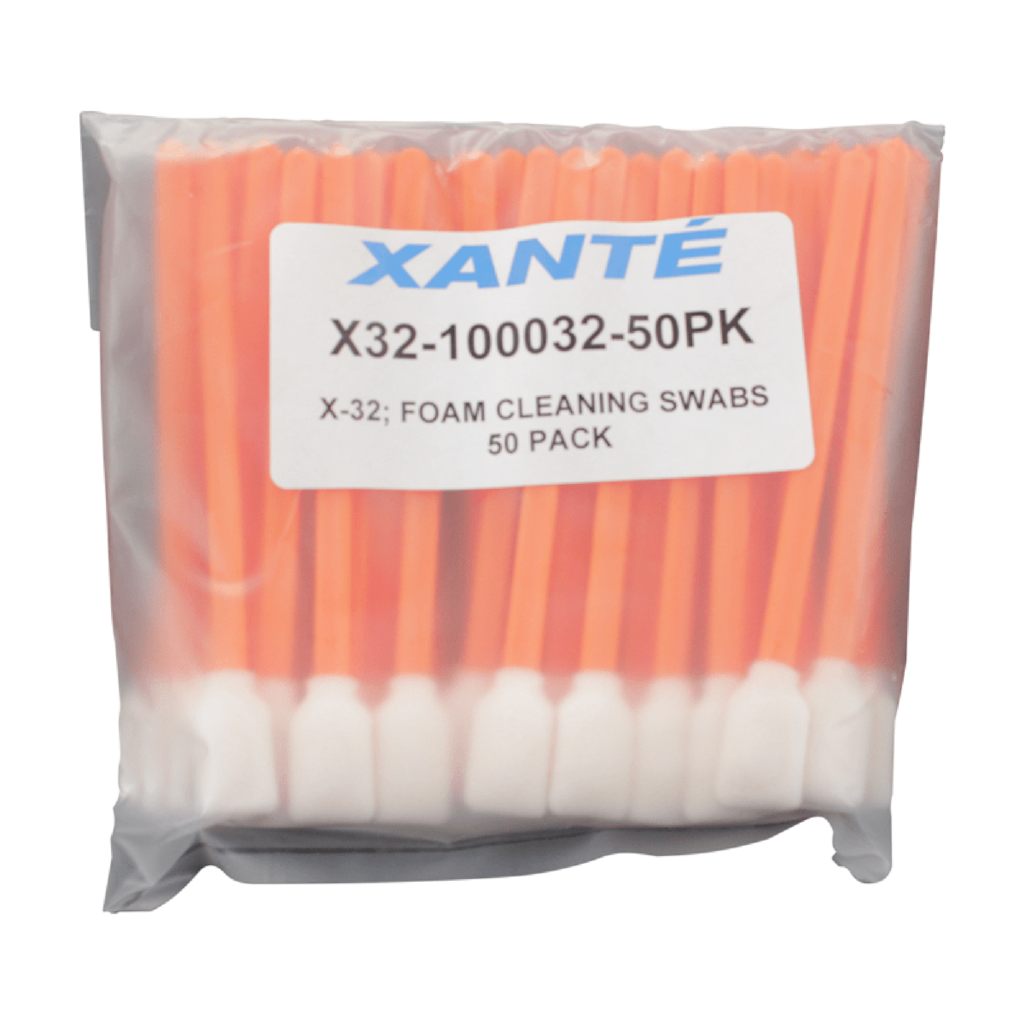 Xante Foam Cleaning Swabs – 50pack