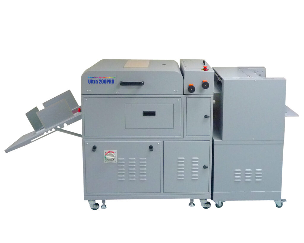Duplo Ultra 200 Pro 20" UV Document Coater with IR, UV oil heater, SF-300 feeder included