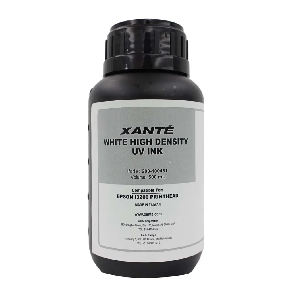 Tinta blanca Xante VHD/UV 500 ml