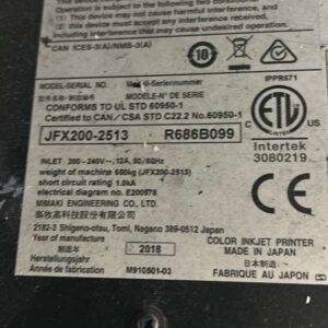 Used Mimaki JFX200-2513 (2018) - Image 2