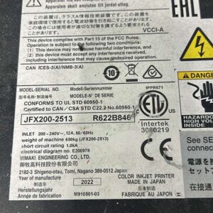 Used Mimaki JFX200-2513 (2022) - Image 2