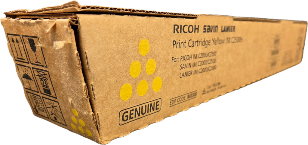 (Out Of Stock) Ricoh Yellow Print Cartridge (842308) - For Ricoh IM C2500 Ricoh IM C2000