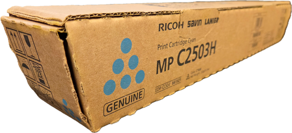 ( Out Of Stock ): Ricoh Cyan Print Cartridge (841921) - For MPC2003/MPC2004/MPC2503/MPC2504