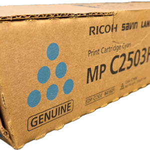 Clearance: Ricoh Cyan Print Cartridge (841921) - For MPC2003/MPC2004/MPC2503/MPC2504