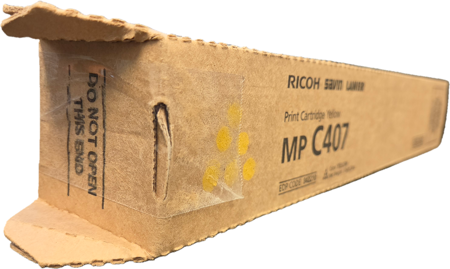 Clearance: Ricoh Yellow Print Cartridge (842210) - For MP C407 - Image 1