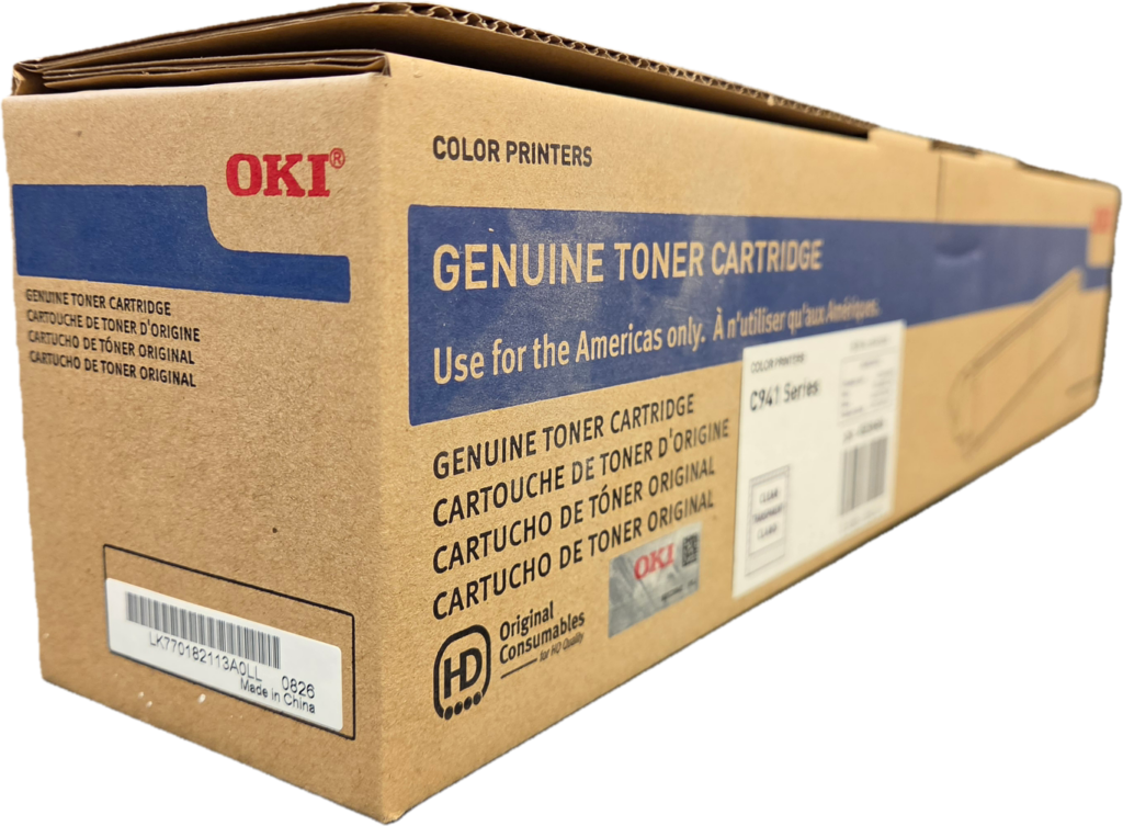Clearance: Oki Clear Toner Cartridge (45536406) - For Oki C941dn Oki C941e