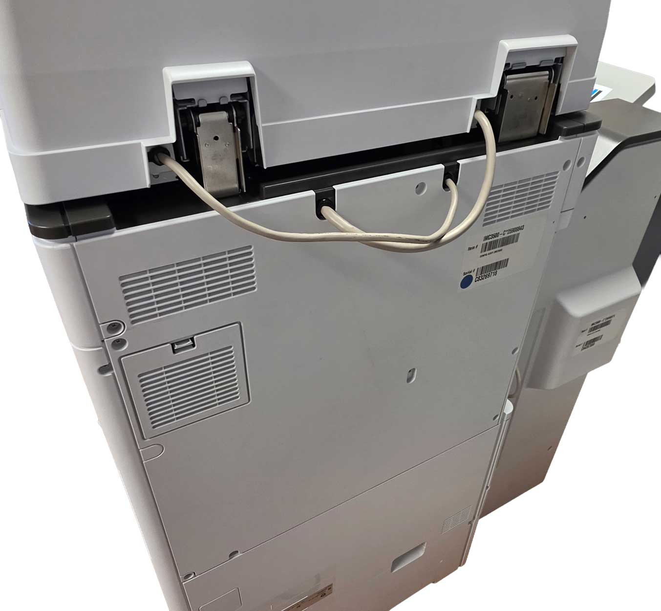 LOW Meter! Ricoh IM C3500 Color MFP Printer. Finisher included. - Image 3