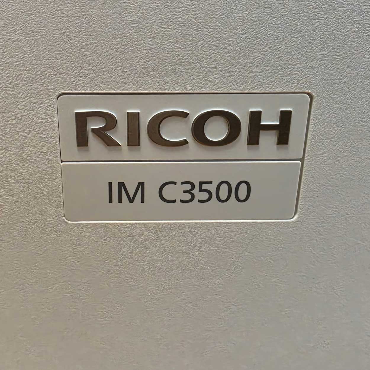 LOW Meter! Ricoh IM C3500 Color MFP Printer. Finisher included. - Image 7
