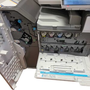 LOW Meter! Ricoh IM C3500 Color MFP Printer. Finisher included. - Image 4